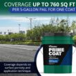 Slip Doctors Prime Coat Professional Water-Based Concrete Primer & Resurfacer - Ideal for Courts, Driveways & Parking Lots