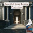Black Diamond Nex-Gen Natural Stone Penetrating Sealer: Seals & Protects; Granite, Marble, Travertine, Limestone, Concrete, Grout, Tile, Brick, Block & Slate Floors, Patios. Case of 4- Gallons
