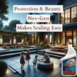 Black Diamond Nex-Gen Natural Stone Penetrating Sealer: Seals & Protects; Granite, Marble, Travertine, Limestone, Concrete, Grout, Tile, Brick, Block & Slate Floors, Patios. Case of 4- Gallons
