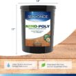 Seal-Once Nano+Poly Penetrating Wood Sealer with Polyurethane - Premium Waterproof Sealant -5 Gallon & Clear Seal-Once Nano+Poly Penetrating Wood Sealer with Polyurethane - Premium Waterproof Sealant -5 Gallon & Clear