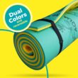 Aqua Lily Pad Original Floating Water Mat Island Float Layer FlexCore Green/Yellow Foam Raft, Made in The USA