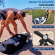 SereneLife Inflatable Stand Up Paddle Board with Premium SUP Accessories – Wide Stable Design with Non-Slip EVA Deck Pad for Adults and Youth of All Skill Levels