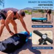 SereneLife XL Inflatable Stand Up Paddle Board - Pet-Friendly SUP for Adults and Pets - Extra-Wide Stable Design with Non-Slip EVA Deck Pad, Premium SUP Accessories, 440/485 lbs