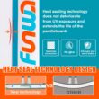 FunWater Inflatable Stand Up Paddle Board with Premium SUP Paddleboard Accessories, Anti-Slip EVA Deck, 11'/10'6'' Paddle Boards for Adults & Youth of All Skill Levels