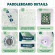 FunWater Inflatable Stand Up Paddle Board with Premium SUP Paddleboard Accessories, Anti-Slip EVA Deck, 11'/10'6'' Paddle Boards for Adults & Youth of All Skill Levels