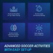 BlazePod Reaction Training Platform Improves Reaction Time and Agility for Athletes, Trainers, Coaches, Physical & Neurological Therapists, Fitness Trainers, Physical Educators