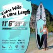 FunWater Inflatable Stand Up Paddle Board 10'6