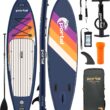 PORTAL SUP Inflatable Paddle Board for Adults 10'6'' Stand Up Paddleboard,Non-Slip Deck Blow up Paddle Boards with Adjustable Paddle, Carry Bag, and Repair Kit