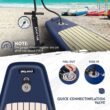 PORTAL SUP Inflatable Paddle Board for Adults 10'6'' Stand Up Paddleboard,Non-Slip Deck Blow up Paddle Boards with Adjustable Paddle, Carry Bag, and Repair Kit