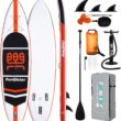 FunWater Stand Up Paddle Board Ultra-Light Inflatable Paddleboard with SUP Accessories for Adults & Youth of All Skill Levels