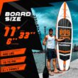 FunWater Stand Up Paddle Board Ultra-Light Inflatable Paddleboard with SUP Accessories for Adults & Youth of All Skill Levels