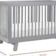 Babyletto Hudson 3-in-1 Convertible Baby Crib - Wooden Baby Bed with 4 Adjustable Mattress Heights - Strong & - Grey Babyletto Hudson 3-in-1 Convertible Baby Crib - GREENGUARD Gold Certified Convertible Crib to Toddler Bed & Daybed - Wooden Baby Bed with 4 Adjustable Mattress Heights - Strong & Easy Assembly - Grey