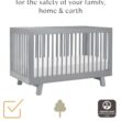 Babyletto Hudson 3-in-1 Convertible Baby Crib - Wooden Baby Bed with 4 Adjustable Mattress Heights - Strong & - Grey Babyletto Hudson 3-in-1 Convertible Baby Crib - GREENGUARD Gold Certified Convertible Crib to Toddler Bed & Daybed - Wooden Baby Bed with 4 Adjustable Mattress Heights - Strong & Easy Assembly - Grey