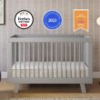 Babyletto Hudson 3-in-1 Convertible Baby Crib - Wooden Baby Bed with 4 Adjustable Mattress Heights - Strong & - Grey Babyletto Hudson 3-in-1 Convertible Baby Crib - GREENGUARD Gold Certified Convertible Crib to Toddler Bed & Daybed - Wooden Baby Bed with 4 Adjustable Mattress Heights - Strong & Easy Assembly - Grey