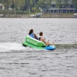 Rave Sports X2 Boat Towable Tube, Blue Green