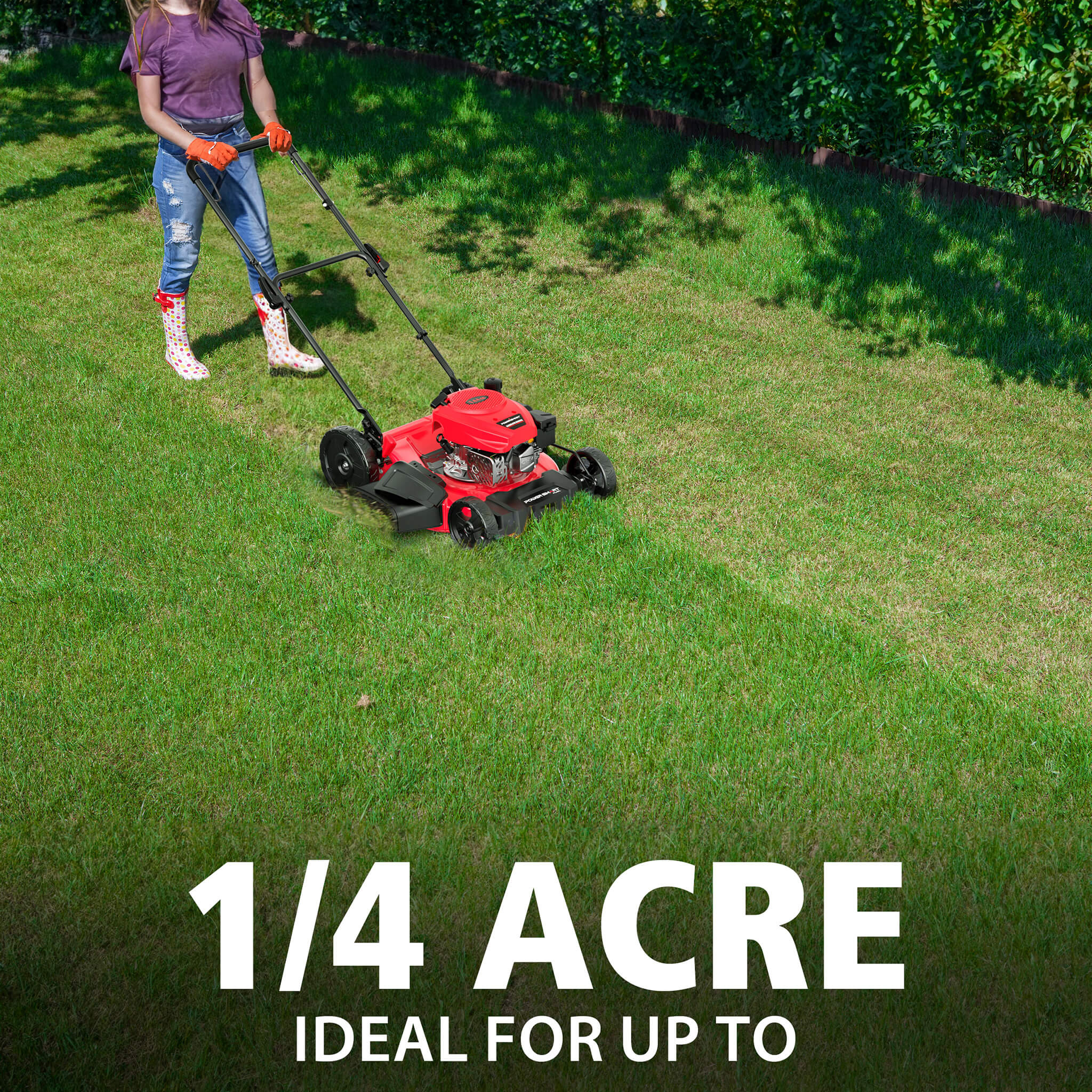 Powersmart 21'' 144cc Gas Push 2-in-1 Lawn Mower V8721C Powersmart 21'' 144cc Gas Push 2-in-1 Lawn Mower V8721C - Image 5
