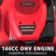 Powersmart 21'' 144cc Gas Push 2-in-1 Lawn Mower V8721C Powersmart 21'' 144cc Gas Push 2-in-1 Lawn Mower V8721C