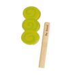 Tender Leaf Toys - Ice Lolly Shop - 13 Pieces Pretend Food Play Toy with 6 Wooden Popsicles Ice Cream Bars - Age 3+