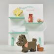 Tender Leaf Toys - Waggy Tails Dog Salon - Wooden Interactive Pet Care Grooming Play Set for Kids - Fun Role-Play Set - Age 3+