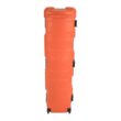 SKB Cases Deluxe ATA Hard Plastic Storage Wheeled Cart Golf Bag Travel Case, Extra Large - Orange