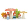 Tender Leaf Toys - Woodland Gnome Family - 8 Piece Solid Wood Imaginative Play Set, Nursery Decoration - Age 3+ Tender Leaf Toys - Woodland Gnome Family - 8 Piece Solid Wood Imaginative Play Set, Nursery Decoration - Age 3+