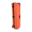 SKB Cases Deluxe ATA Hard Plastic Storage Wheeled Cart Golf Bag Travel Case, Extra Large - Orange