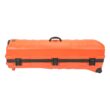 SKB Cases Deluxe ATA Hard Plastic Storage Wheeled Cart Golf Bag Travel Case, Extra Large - Orange