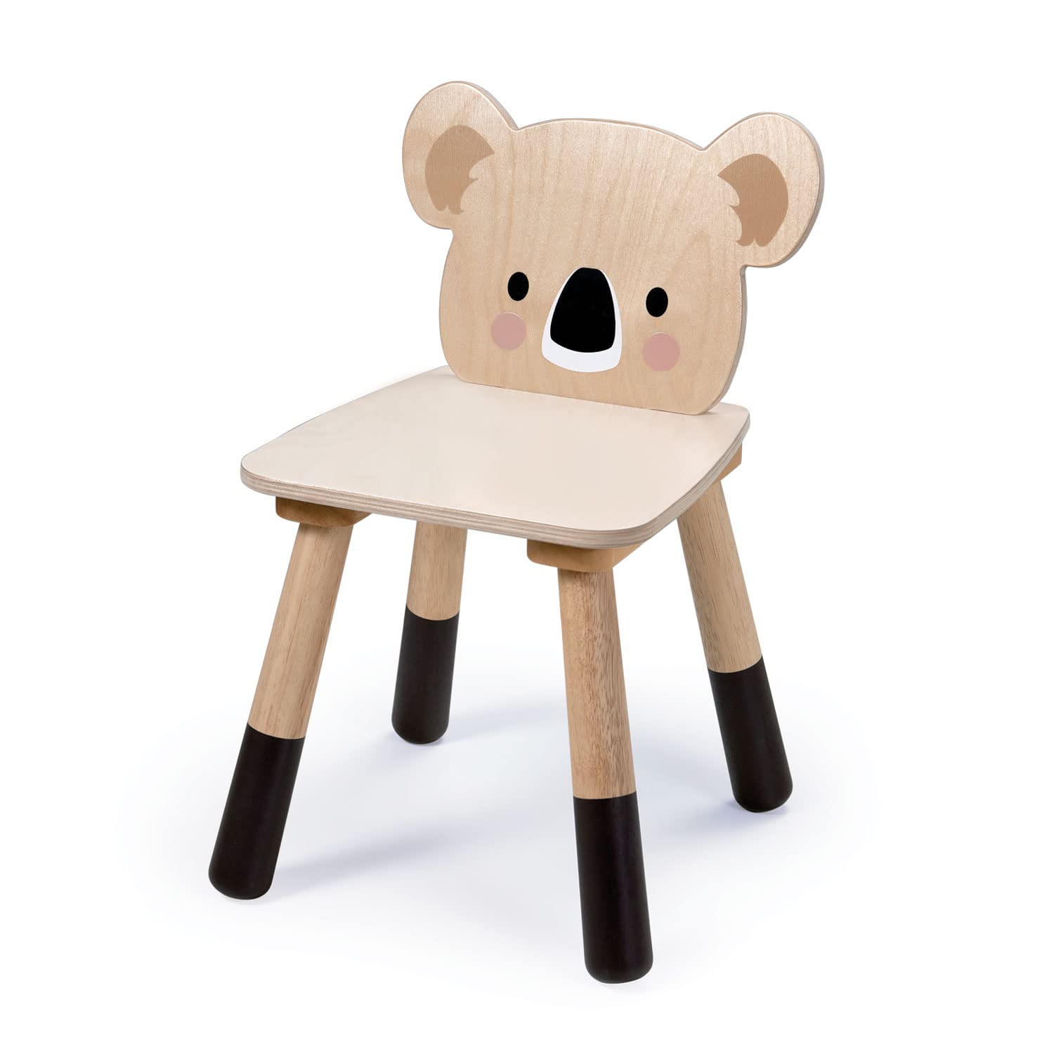 Tender Leaf Toys - Forest Koala Chair - Wooden Playroom Furniture for Kids - Cute and Sturdy Animal Themed Chair - Age 3+ Tender Leaf Toys - Forest Koala Chair - Wooden Playroom Furniture for Kids - Cute and Sturdy Animal Themed Chair - Age 3+