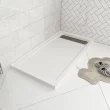 DeerValley 60" x 32" White Shower Base with Drain Assembly and Drain Cover Included, Non-slip Shower Pan, Right DeerValley 60" x 32" White Shower Base with Drain Assembly and Drain Cover Included, Non-slip Shower Pan, Right
