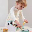 Tender Leaf Toys - General Stores Till - Comprehensive Wooden Shop Till Play Set with Scanner - Age 3+