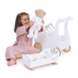 Tender Leaf Toys - Sweet Dreams Dolly Bed - Wooden Baby Doll Rocking Cradle with Bedding and Accessories - Age 18m+ Tender Leaf Toys - Sweet Dreams Dolly Bed - Wooden Baby Doll Rocking Cradle with Bedding and Accessories - Age 18m+