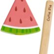 Tender Leaf Toys - Ice Lolly Shop - 13 Pieces Pretend Food Play Toy with 6 Wooden Popsicles Ice Cream Bars - Age 3+