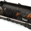 SKB Cases Deluxe ATA Hard Plastic Storage Wheeled Cart Golf Bag Travel Case, Small