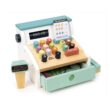 Tender Leaf Toys - General Stores Till - Comprehensive Wooden Shop Till Play Set with Scanner - Age 3+