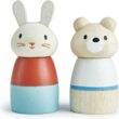 Tender Leaf Toys - Sailaway Boat - Educational Wooden Sailing Boat Play Set with 2 Animal Figures for Kids - Age 3+ Tender Leaf Toys - Sailaway Boat - Educational Wooden Sailing Boat Play Set with 2 Animal Figures for Kids - Age 3+