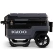 Igloo Trailmate Journey 70Qt Wheeled Cooler, Insulated Hard Shell Ice Chest, Carbonite