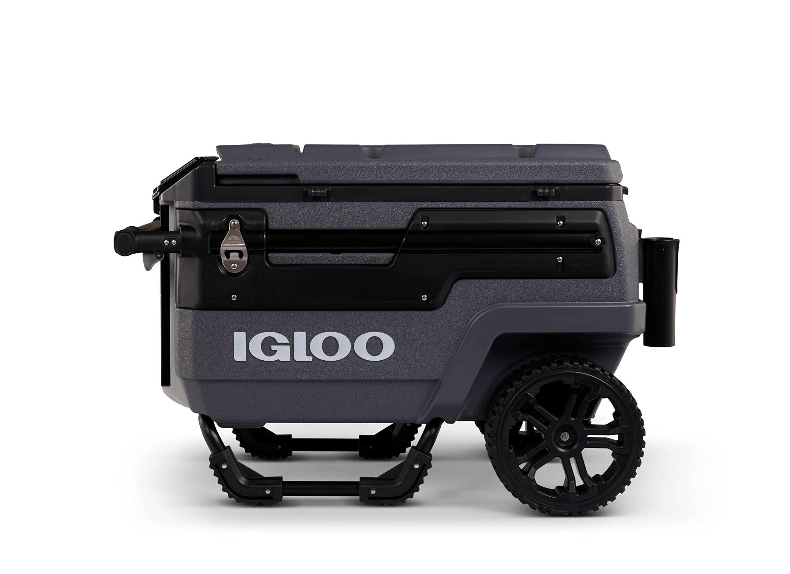 Igloo Trailmate Journey 70Qt Wheeled Cooler, Insulated Hard Shell Ice Chest, Carbonite Igloo Trailmate Journey 70Qt Wheeled Cooler, Insulated Hard Shell Ice Chest, Carbonite