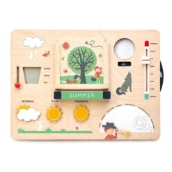 Tender Leaf Toys - Weather Watch - Educational Wooden Weatherboard for Kids Age 3+