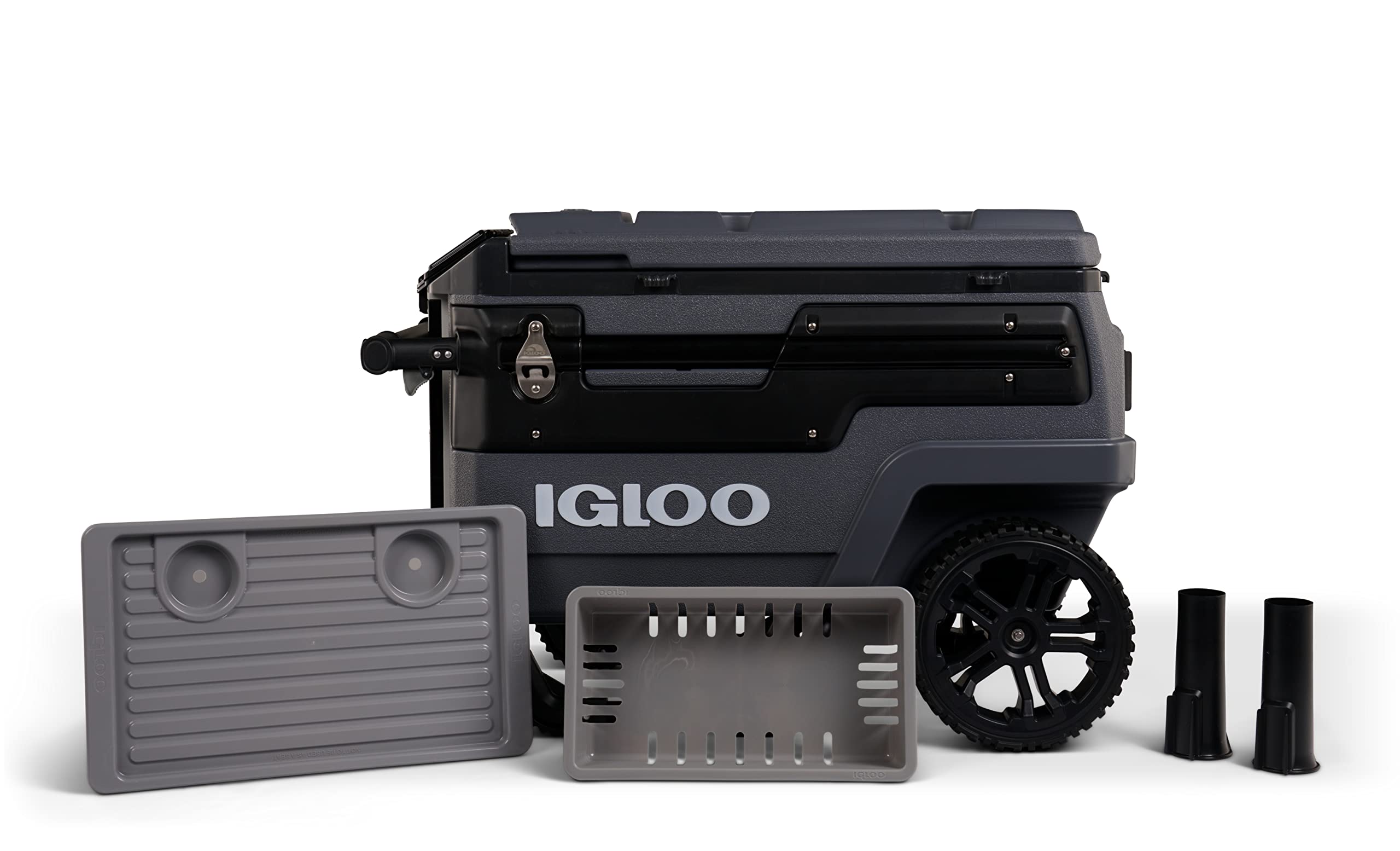 Igloo Trailmate Journey 70Qt Wheeled Cooler, Insulated Hard Shell Ice Chest, Carbonite Igloo Trailmate Journey 70Qt Wheeled Cooler, Insulated Hard Shell Ice Chest, Carbonite - Image 9
