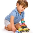 Tender Leaf Toys - Stacking Cars - 7 Wooden Stacking Toy Cars and a Wheeled Truck for Toddler Boys and Girls - Age 18m+ Tender Leaf Toys - Stacking Cars - 7 Wooden Stacking Toy Cars and a Wheeled Truck for Toddler Boys and Girls - Age 18m+