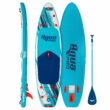 Aqua PRO Halcyon Sport Inflatable Stand-Up Paddleboard iSUP, Standard Design with Non-Slip EVA Deck