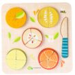 Tender Leaf Toys - Citrus Fractions - Math Learning Wooden Toys, Sorting Toys - Educational Game for 18m+