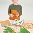 Tender Leaf Toys - My Botanical Press - 8.3 x 8.3 Inch 10 Layers Flower Press - Age 3+