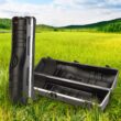SKB Cases Deluxe ATA Hard Plastic Storage Wheeled Cart Golf Bag Travel Case, Large