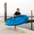 Lifetime Youth Recruit Kayak and Paddle Package, Blue