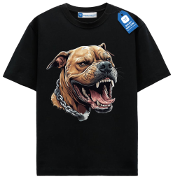Aggressive Pitbull T Shirt, Angry Dog Shirt