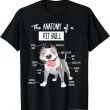 Anatomy of a Pit Bull Shirt, Funny Pitbull Dog Lover Gift Tee