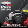 Powersmart 21" 140cc Gas Push Lawn Mower w/ Briggs & Stratton 550EX Engine B8721P Powersmart 21" 140cc Gas Push Lawn Mower w/ Briggs & Stratton 550EX Engine B8721P