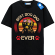 Best Dog Dad Ever T Shirt, Retro Dog Dad Shirt, Funny Dog Lover Gift