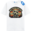 Best Doodle Dad Ever T Shirt, Retro Labradoodle Dog Lover Gift
